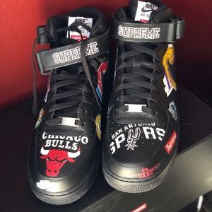 Supreme x Nike Air Force Ones
